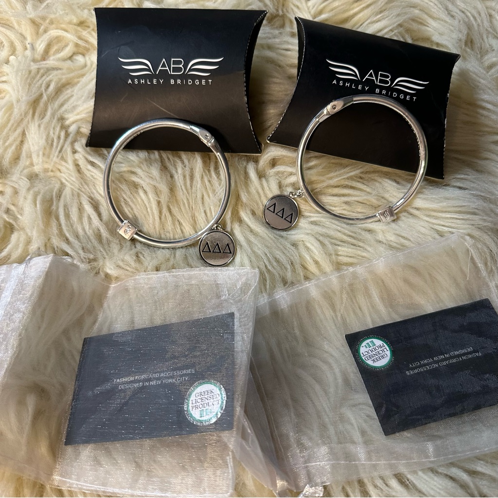 Ashley Bridget Tri Delta Delta Delta Delta Bracelet Set